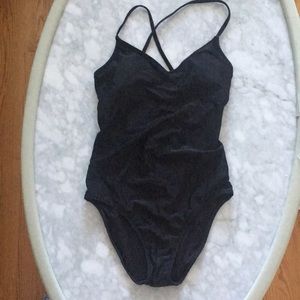 Brand new simple black swimsuit!